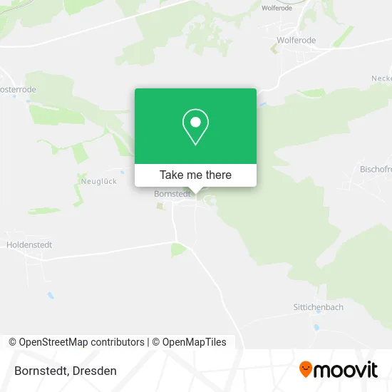 Карта Bornstedt