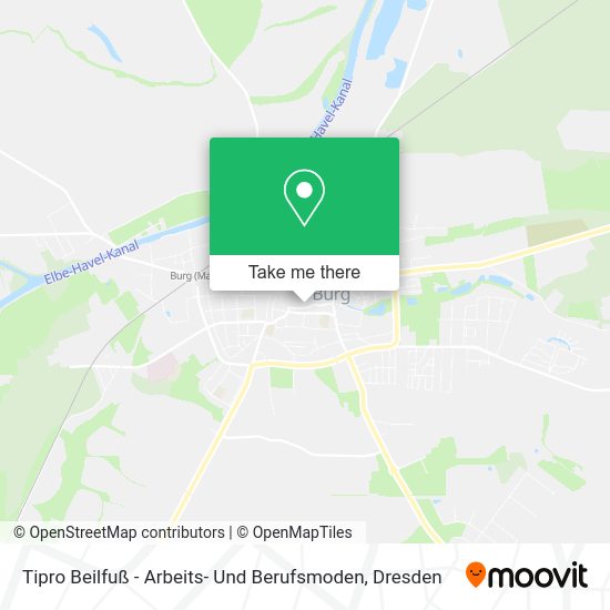 Карта Tipro Beilfuß - Arbeits- Und Berufsmoden