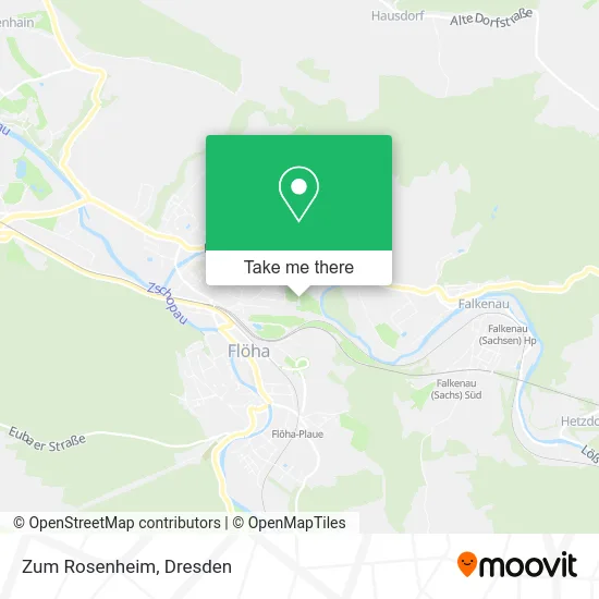 Карта Zum Rosenheim