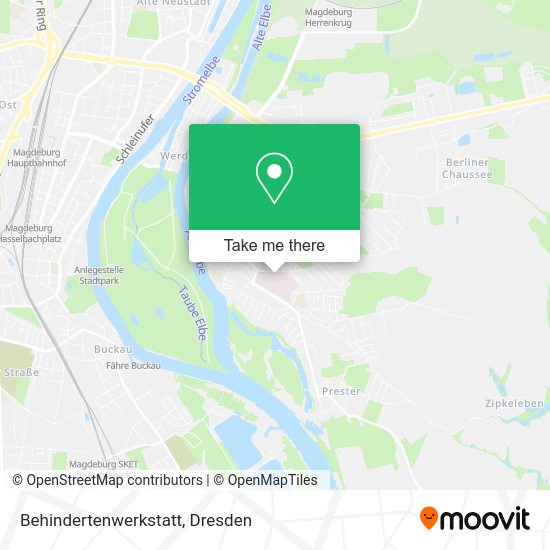 Карта Behindertenwerkstatt