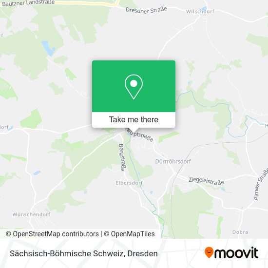 Карта Sächsisch-Böhmische Schweiz