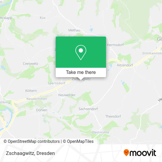 Карта Zschaagwitz