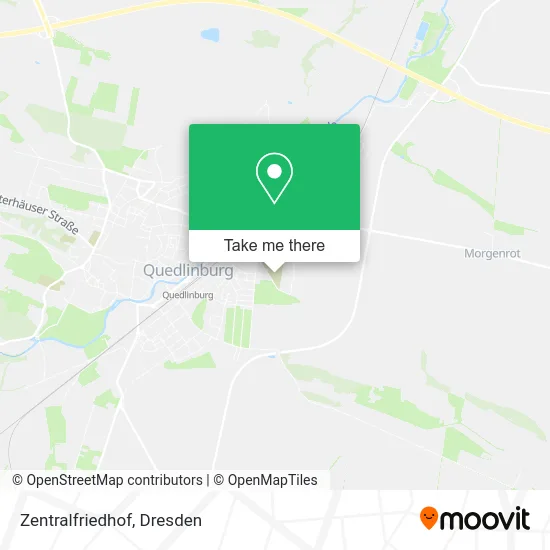 Карта Zentralfriedhof