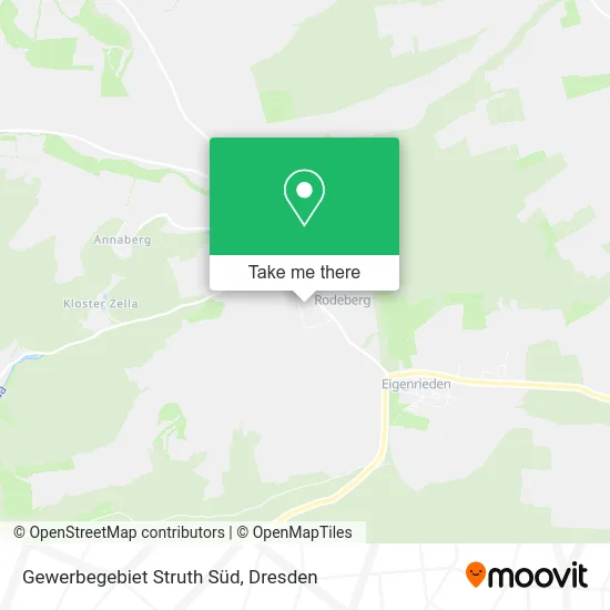 Карта Gewerbegebiet Struth Süd