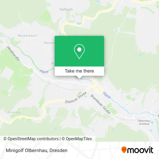 Карта Minigolf Olbernhau
