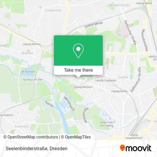 Карта Seelenbinderstraße