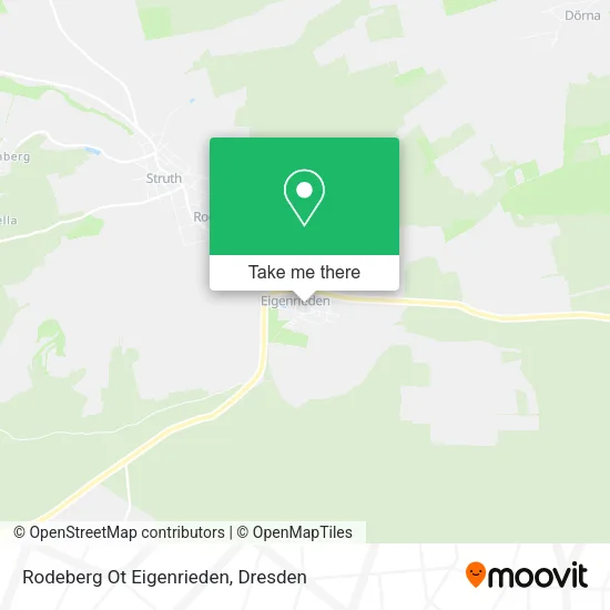 Карта Rodeberg Ot Eigenrieden