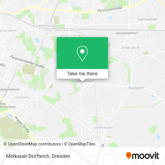 Карта Mölkauer Dorfteich