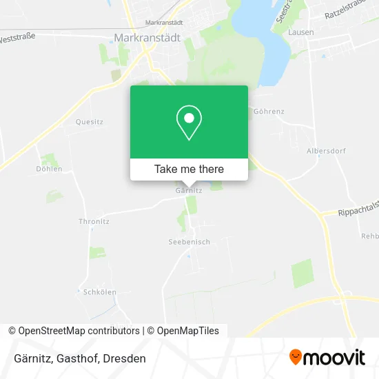 Карта Gärnitz, Gasthof