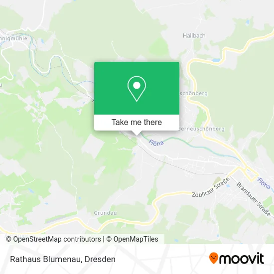 Rathaus Blumenau map