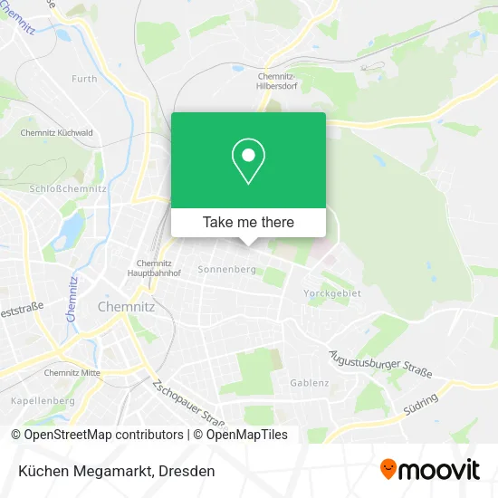 Карта Küchen Megamarkt