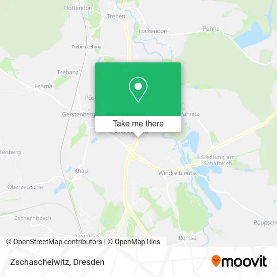 Карта Zschaschelwitz