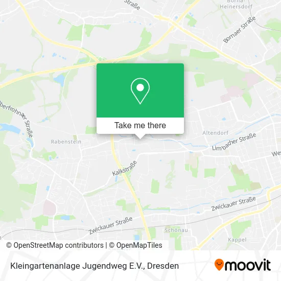 Карта Kleingartenanlage Jugendweg E.V.