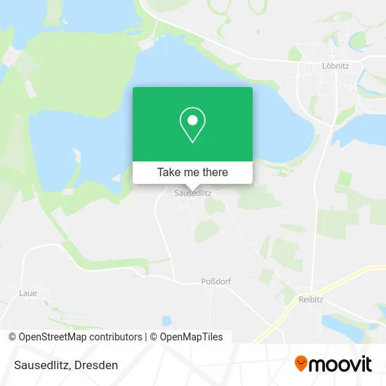 Карта Sausedlitz