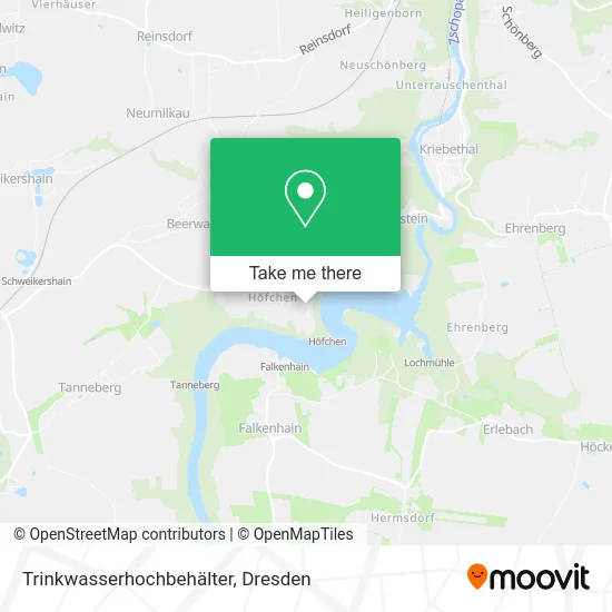 Карта Trinkwasserhochbehälter
