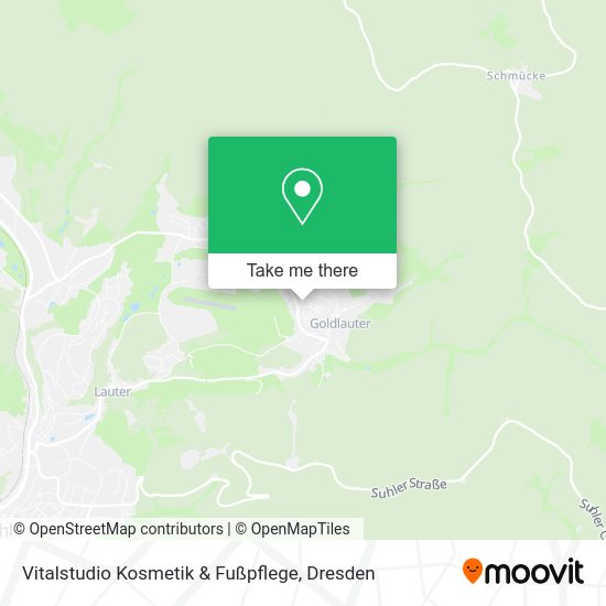Карта Vitalstudio Kosmetik & Fußpflege