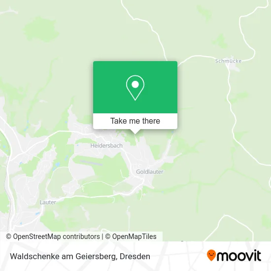 Карта Waldschenke am Geiersberg