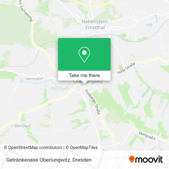 Карта Getränkeoase Oberlungwitz
