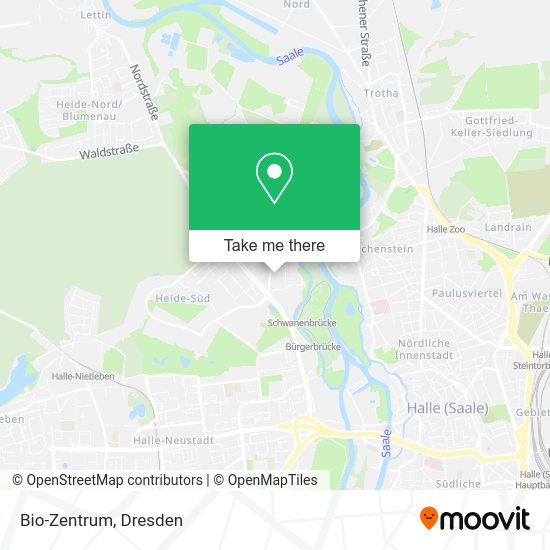 Карта Bio-Zentrum