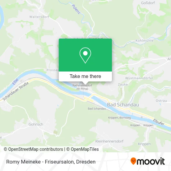 Romy Meineke - Friseursalon map