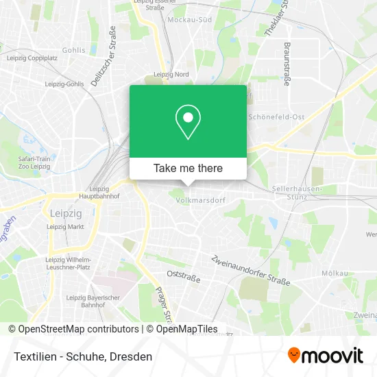 Карта Textilien - Schuhe
