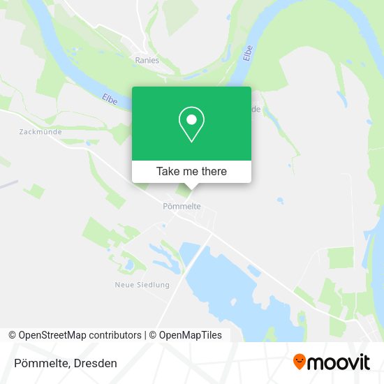 Карта Pömmelte