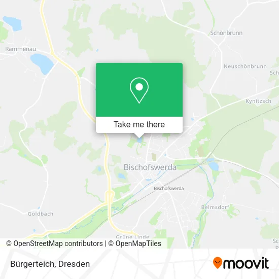 Карта Bürgerteich