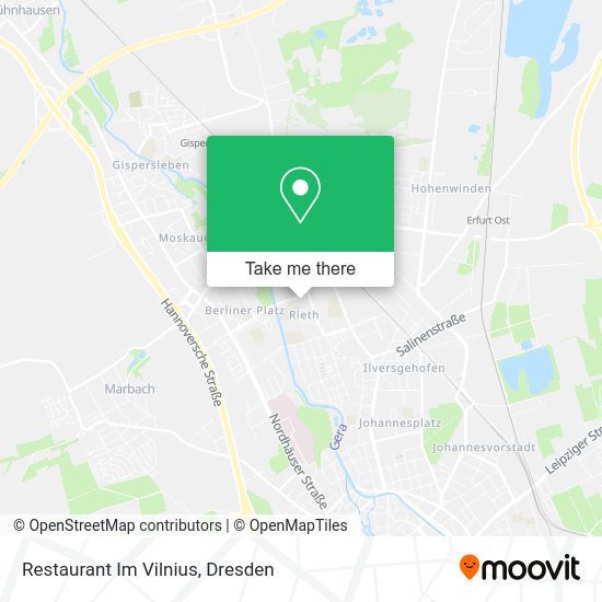 Карта Restaurant Im Vilnius
