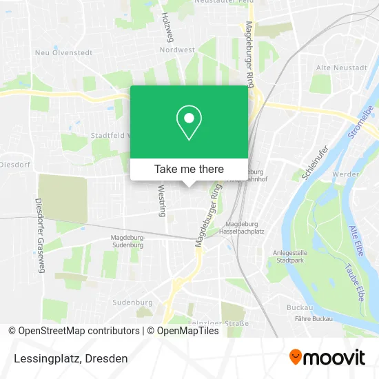 Карта Lessingplatz