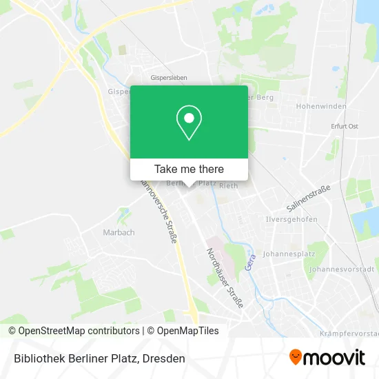 Карта Bibliothek Berliner Platz