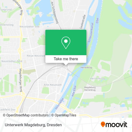 Карта Unterwerk Magdeburg