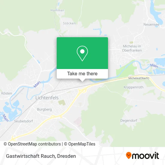 Карта Gastwirtschaft Rauch