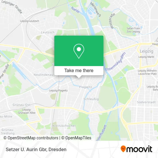 Карта Setzer U. Aurin Gbr