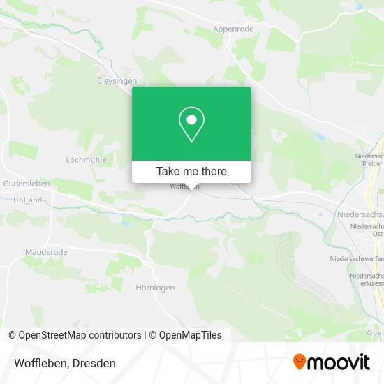 Карта Woffleben