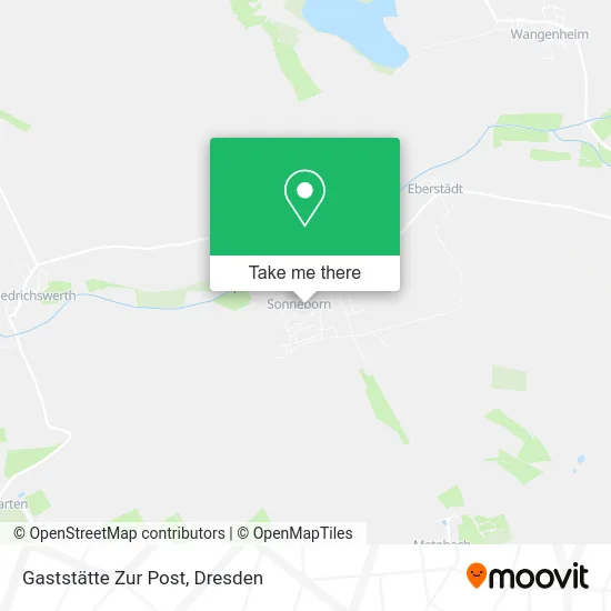 Карта Gaststätte Zur Post