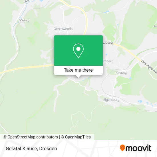 Карта Geratal Klause