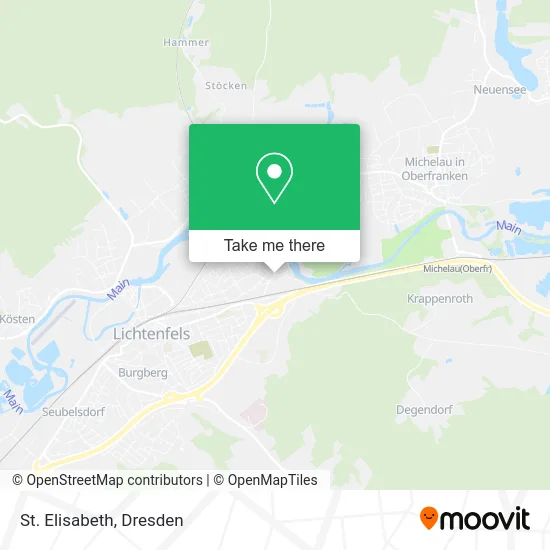 St. Elisabeth map