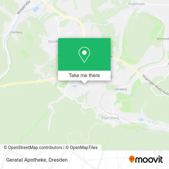 Карта Geratal Apotheke