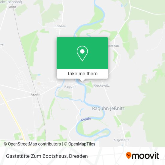 Карта Gaststätte Zum Bootshaus