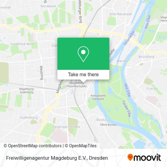 Карта Freiwilligenagentur Magdeburg E.V.
