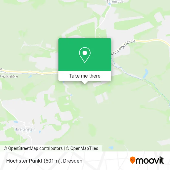 Карта Höchster Punkt (501m)