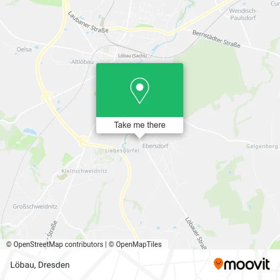Карта Löbau