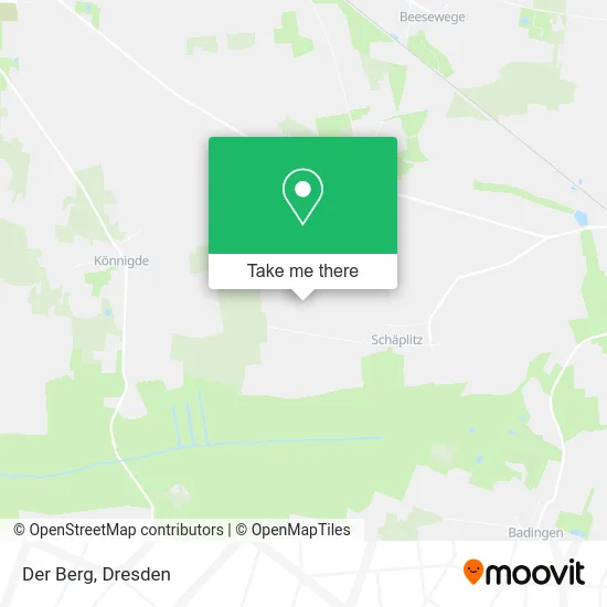 Карта Der Berg