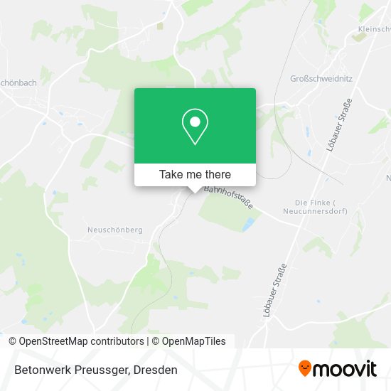 Карта Betonwerk Preussger