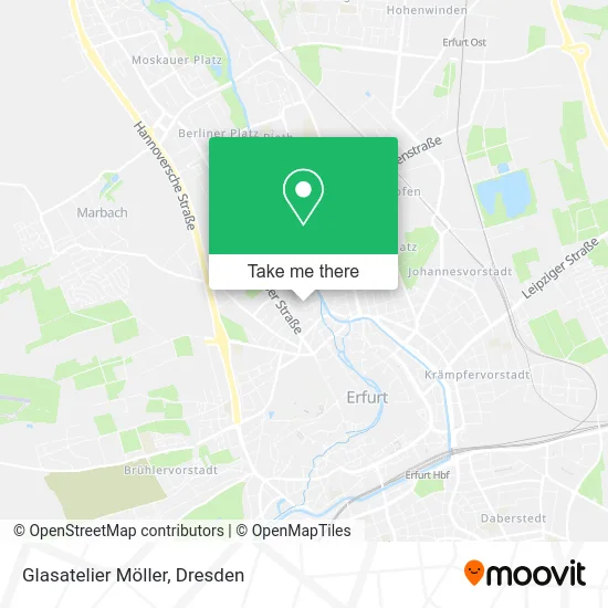 Карта Glasatelier Möller