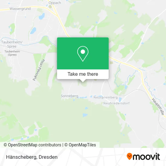 Карта Hänscheberg