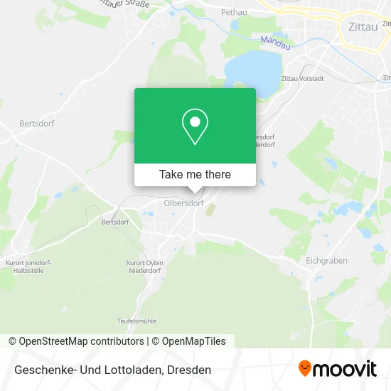 Карта Geschenke- Und Lottoladen