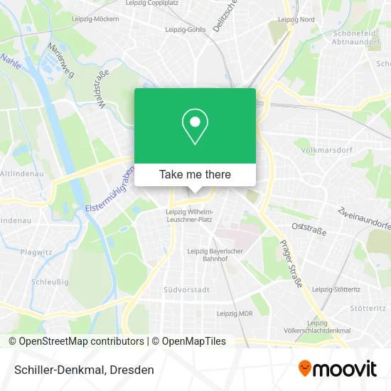 Карта Schiller-Denkmal