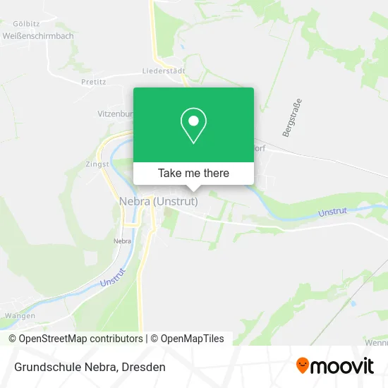 Карта Grundschule Nebra