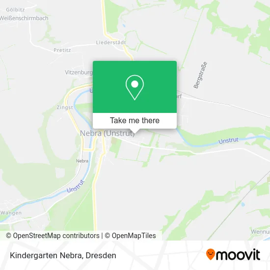 Карта Kindergarten Nebra